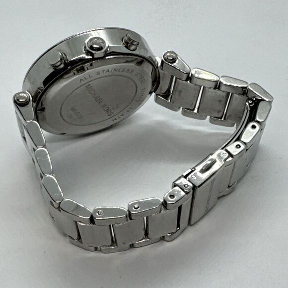 Michael Kors MK5353 Womens Silver Stainless Steel Analog Dial Wrist Watch JNA596 main image 9
